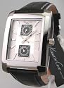 Kenneth Cole New York Men's Black Leather Watch #KC1458