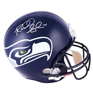 Richard Sherman Seattle Seahawks Autographed Riddell Replica Helmet - Memories - Mounted Memories Certified