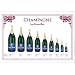 Champagne Henri Abele Various Bottle Sizes Label Kitchen Towel, French oversize wine steward towel