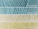 Kokobino Knit Your Own Cot Blanket Knitting Kit (Apple Hearts, 12-48 Months)
