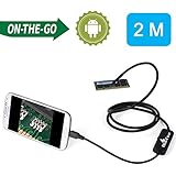 BlueFire 7mm Android Endoscope IP67 Waterproof USB Inspection Snake Tube Camera 1.0M