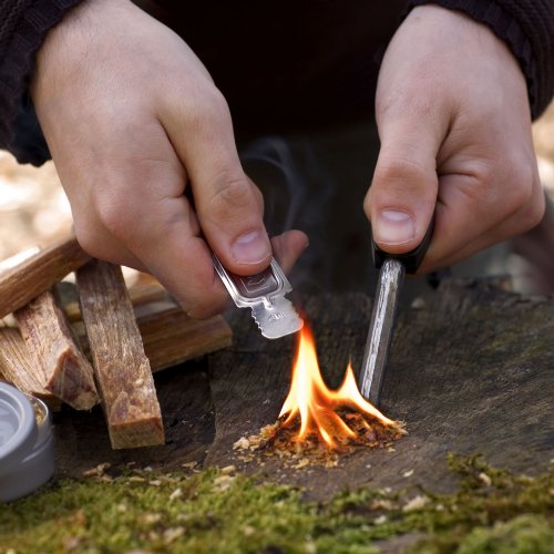 Firesteel Starter Pack – Army Fire steel and Snuff box of Maya Dust