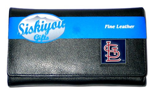 MLB St. Louis Cardinals Women's Leather Wallet