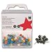 5 Star Landkartennadeln 5 mm 100 St�ck schwarzer Kopf