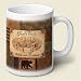 14 Ounce AbsorbaStone Trails End Wilderness Retreat Coffee Mug