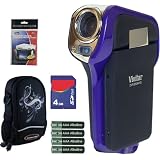 Vivitar 850W 8.1MP Underwater Digital Video Camcorder With 1.8-inch LCD Screen Plus 4GB Accessory Kit