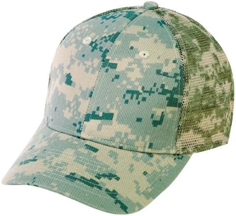 Digital Camo Cap with Mesh Back-Tan