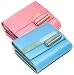 Genuine Reebok Nylon / Vinyl Leather Like Bifold Wallet With Coin Pouch And Flip Up Id / Credit Card Holders