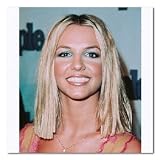 Britney Spears Color Matte Photograph - 12x12 Inches