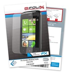 atFoliX FX-Clear Displayschutzfolie f�r HTC 7 Mozart - Displayschutz kristallklar! H�chste Qualit�t - Made in Germany!
