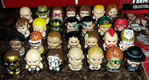WWE Wrestling Teenymates Figures - Complete Set of 28 Figures