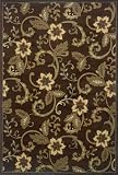 Spectrumrug Area Rug, Amelia Multi Chocolate 10'x13'