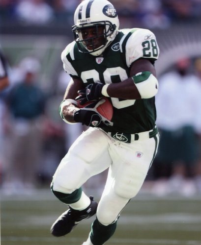 CURTIS MARTIN NEW YORK JETS 8X10 SPORTS ACTION PHOTO (A)