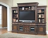 Parker House Andria 5 Piece Entertainment Center - Antique Vintage Finish
