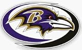 BALTIMORE RAVENS 12X12 DIE CUT WINDOW FILM