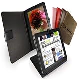 Tuff-Luv multi-view Napaleder leder tasche H&uuml;lle f&uuml;r Apple iPad & 3G - schwarz