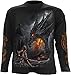Spiral - Mens - DRAGON SLAYER - Longsleeve T-Shirt Black - XL