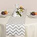 Appleberry Attic Table Runner Chevron - Grey