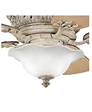 IMAGE OF Kichler Lighting 380004MUL Heather Bowl Light Fixture with Dusty Satin Glass Shade