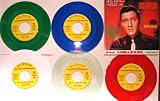 Elvis Presley ULTRA ULTRA Rare King Of The Whole Wide World / King Creole 5 COLOR Vinly NOT FOR SALE PROMO 45s