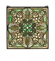 20 Inch W 20 Inch H Lace Knotwork Window Windows