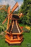 Windmuehle,Windmuehlen kugelgelagert 1,3m Bitum in dunkel