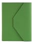 Torino Genuine Leather Journal, Lined, Magnetic Closure, Green