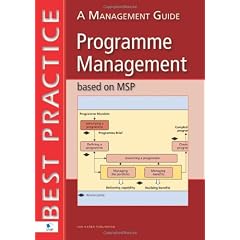 Programme Management Based on MSP A Management Guide