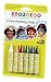 Face Painting Sticks 6/Pkg - Green/White/Red/Yellow/Blue/Black