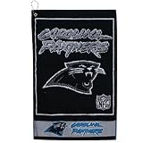 Carolina Panthers Woven Jacquard Golf Towel