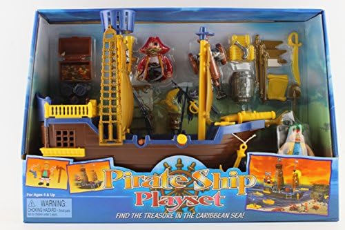 OKK Toys Pirate Ship Playset