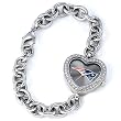 New England Patriots NFL Ladies "Heart Series" Watch