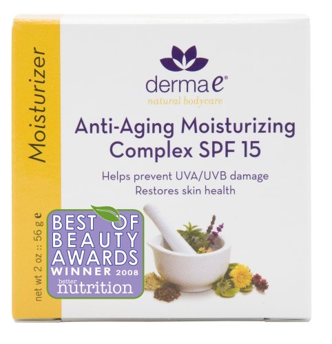 derma e Anti-Aging Moisturizing Complex, SPF 15, 2-Ounces (Pack of 2)