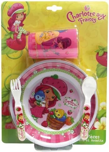 Spel 000715 Dinner Set Strawberry Shortcake Theme by Spel