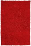 Red 4x6 Shagadelic Chenille Twist Rug with Free Shipping!