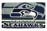 Seattle Seahawks Bleached Welcome Mat (Doormat) 18x30Welcome Mat Bleached-Seattle Seahawks - NFL F