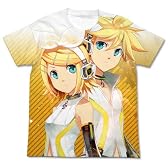 鏡音リンレン・アペンド リン・レン アペンドフルグラフィックTシャツ フルカラー サイズ:M