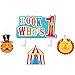 Fisher Price Circus 1st Birthday Four Piece Molded Candle Set