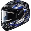 HJC Thunder with Electric Shield Men's CS-R2 Snocross Snowmobile Helmet - MC-2