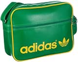 Adidas Retro-Umhängetasche Adicolor Airliner, grün gelb, 38x28x12 cm, 16 liters, 331300000105