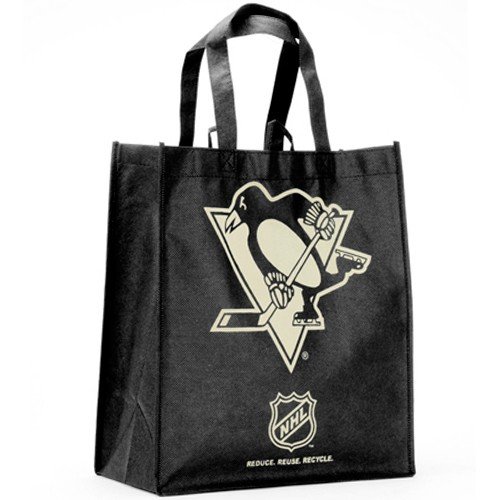 Pittsburgh Penguins Black Reusable Tote Bag