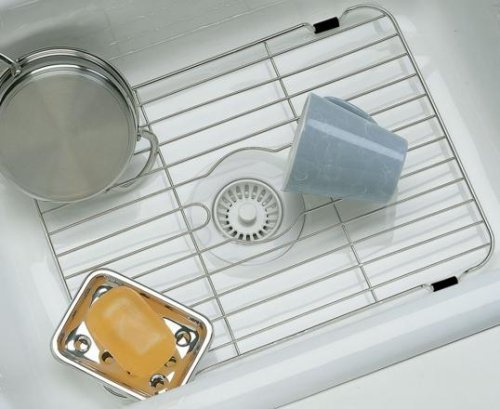 Small Kitchen Sink Protector in Stainless Steel By Better Houseware