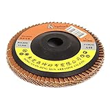 uxcell フラップディスク サンドディスク　ホイール　グラインダー　100mm直径 60グリット