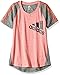 adidas Girls' Adi 3s Club Raglan T-Shirt