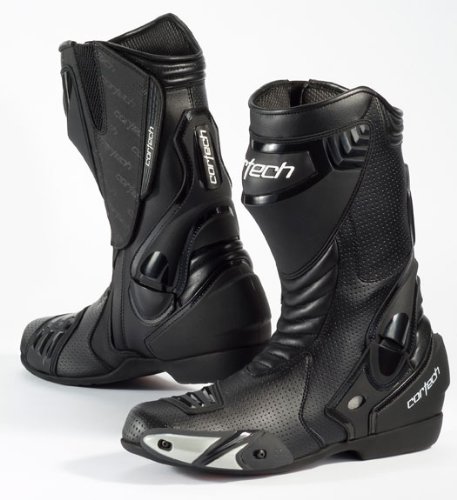 Cortech Latigo Air Men's Street Bike Motorcycle Boots - Black/Black / Size 11 On Sale