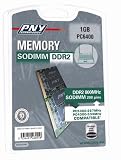 PNY SO DIMM DDR2 PC800 (PC6400) 1GB Notebook Arbeitsspeicher
