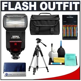 Click here to buy Sigma EF-500 DG Super STTL Digital Flash (Sigma STTL, TTL) + NiMH Rapid Charger with... by Sigma.