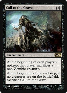 Magic: the Gathering - Call to the Grave - Magic 2012 On Sale