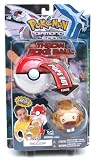 Pokemon Diamond and Pearl Throw Pokeball with Bidoof (Series 3)IMAGE