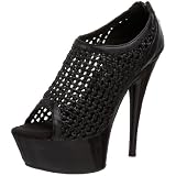 The Highest Heel Women's Amber - 81 - BKDP Platform Sandal